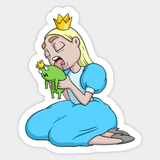 frog prince Sticker